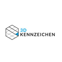 3D Kennzeichen logo