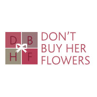 Don't Buy Her Flowers logo