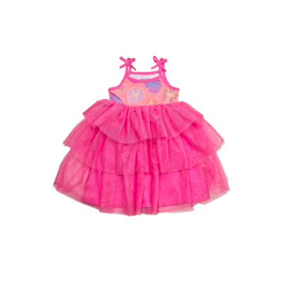 Seaflower Spaghetti Strap Tutu Dress