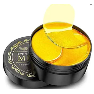 24K Gold Under Eye Patches - 60 Pack