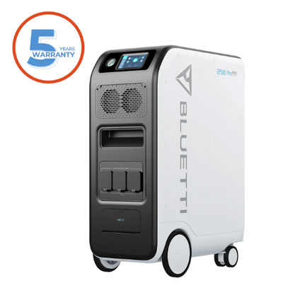 BLUETTI EP500Pro Solar Power Station | 3000W 5100Wh