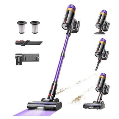 Cordless Vacuum Cleaner, 580W 50Kpa Suction