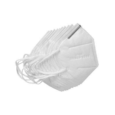 White KN95 Disposable Face Mask for High Filtration & Breathable Protection