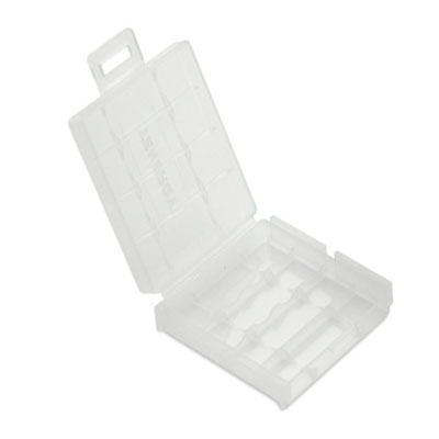 Tenergy Plastic Box Holder for 4 AA Battery