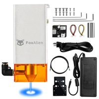FoxAlien 80W Fixed Focus Blue Laser Module Kit | Optical Output 20W