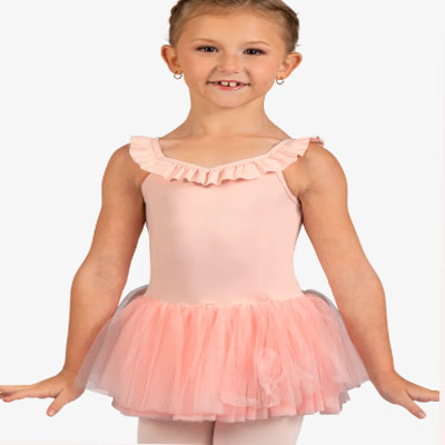 Girls "Babette" Ruffle Tutu Dress