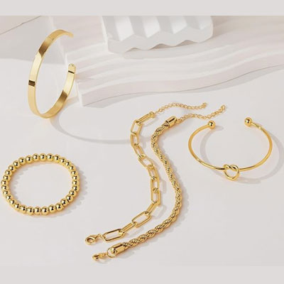 Gold Bracelets for Women Non Tarnish
