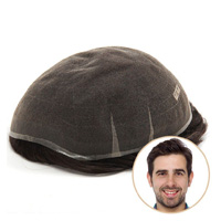 Lavivid Helios Hair System For Bald Men | Full Swiss Lace Base | Best For Active Lifestyle