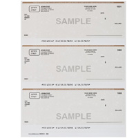 3 on Page Computer Laser Checks