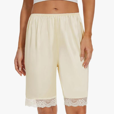 MANCYFIT Bloomers for Women Satin Pettipants
