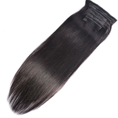 Clip In Hair Extension Silky Straight Brazilian Human Hair
