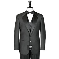 1 Button Super 150's Notch Tuxedo - Cristoforo Cardi