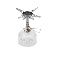 Soto WindMaster Stove with 4Flex Pot Support, Silver, OD-1RXN