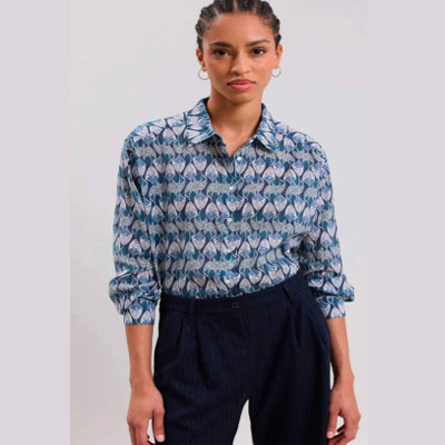 Shirt cinema bcce621 petrol-blue