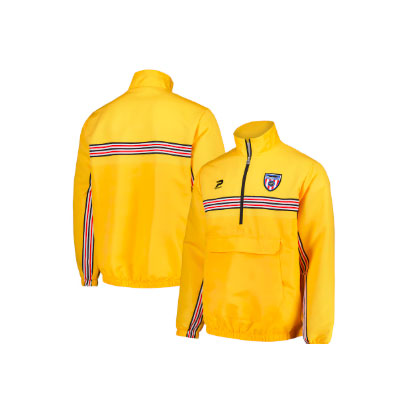 Sunderland Patrick 1986/87 Third Retro Track Jacket - Yellow