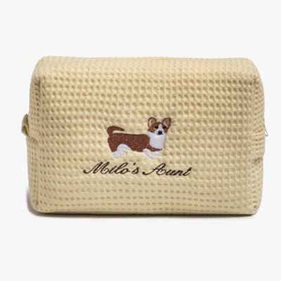 Dog Mom Waffle Pouch