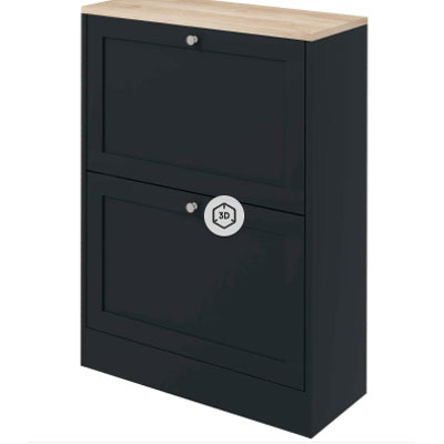 HOMCOM Slim Shoe Storage Cabinet