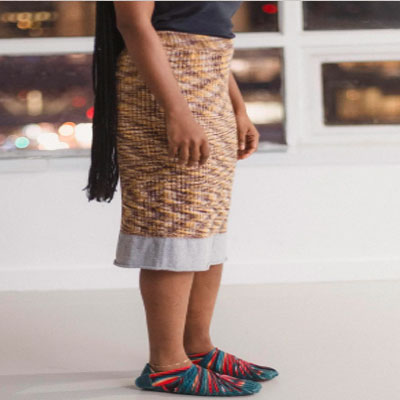 Waste Skirt - Organic Cotton Knit