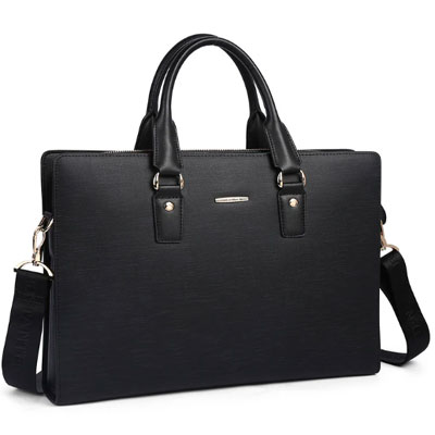 Johan Leather Lawyers Briefcase - Premium Laptop Bag