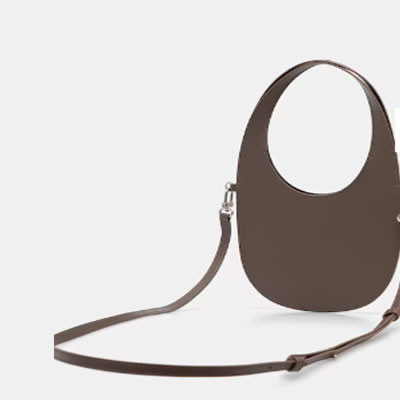 Coperni Mini Swipe Tote Leather Handbag