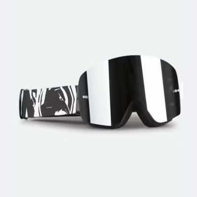 Raven Edge Charge/Mirror Lens Motocross Goggles
