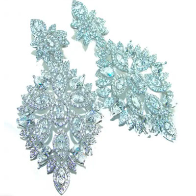 Sterling Silver handcrafted Statement earrings