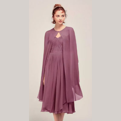 AW Bridal Chiffon Wrap Shawl Cover Up