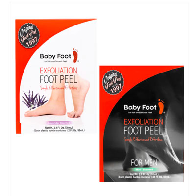 Original Foot Peel and Men's Foot Peel