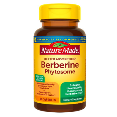 Better Absorption‡ Berberine Phytosome 550 mg Capsules