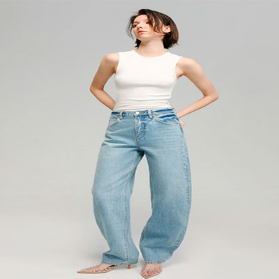 Moon Curve Jeans