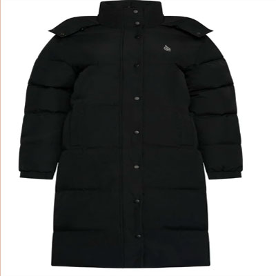 Long Puffer Down-Jacket