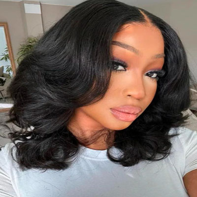 Bob Wig Human Hair Short Body Wave 5x5 Pre Cut HD Lace Wigs