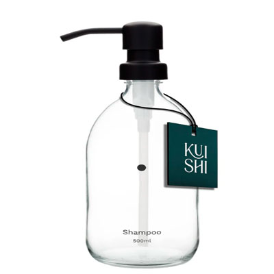 Minimal Clear Soap Dispenser