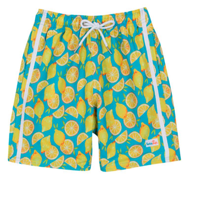 Men Swim Trunks Boxer Brief Liner