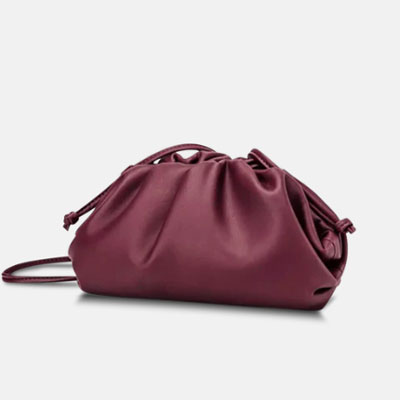 Jeanie Clutch Bag - Bordeaux