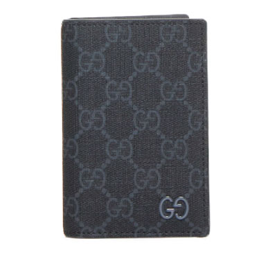 Gucci Men Gg Bi-Fold Wallet