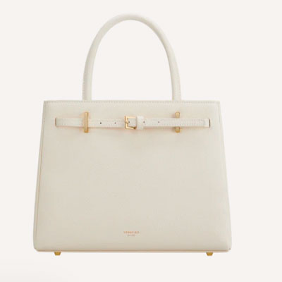 Ivory Togo Book Tote Bag 25
