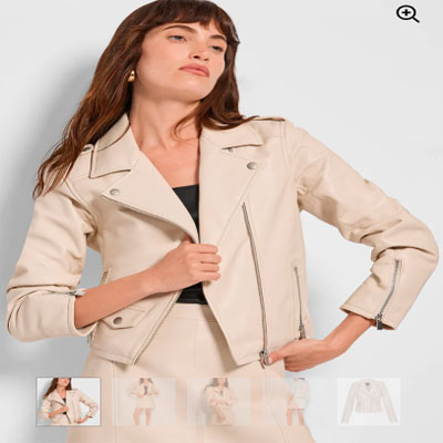 CULT RECYCLED LEATHER JACKET