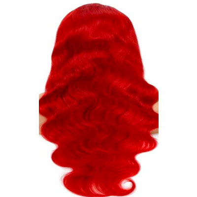 Glueless Red Lace Front Wig