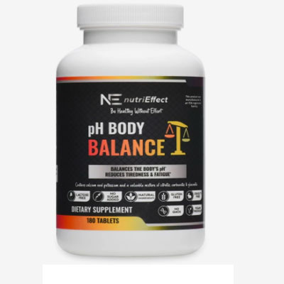 pH Body Balance Multi Mineral tablets to Support Alkaline Balance and Cellular Metabolism Boost