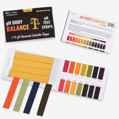 pH Test Strips for Testing Alkaline and Acid Levels in The Body