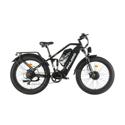 PHILODO Jumbo Dual Motor Dual Battery Full Suspension Electric Bike