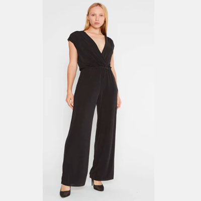 Black Slinky Jumpsuit