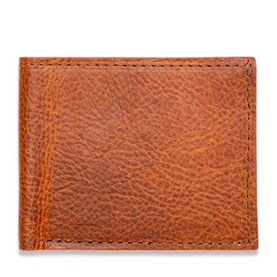 Heritage Wallet in Bison Leather