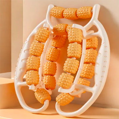 Newest 28 Wheel Annular Leg Clamp Massager