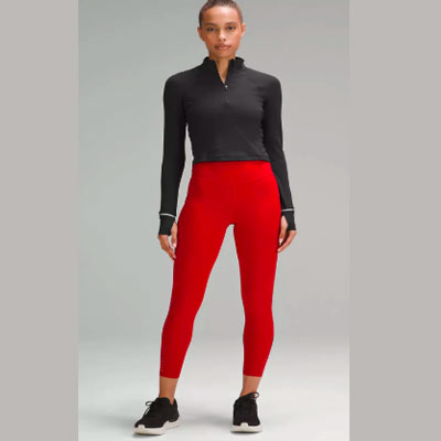 Women's It's Rulu Ribbed Cropped Half Zip