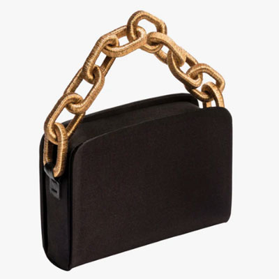 Catena Black & Gold Two Sided Bag