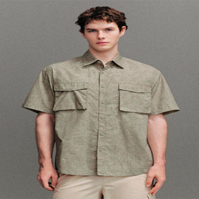 Flap Pocket Short Sleeve Shirts