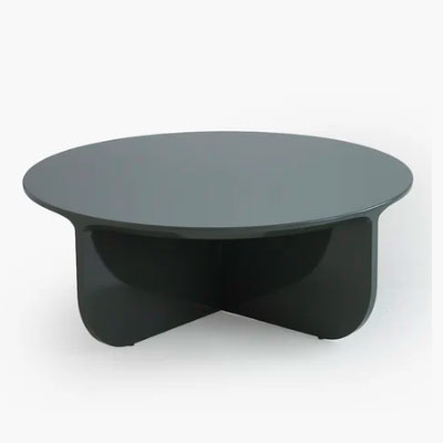 Petal Modern Round Coffee Table and Side Table Set
