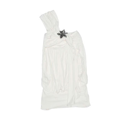 Shoulder Strap Floral Acetate Top